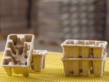 Sustainable molded fiber product